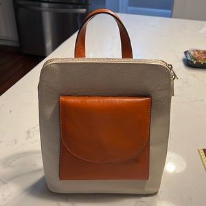 Backpack /crossbody double zip